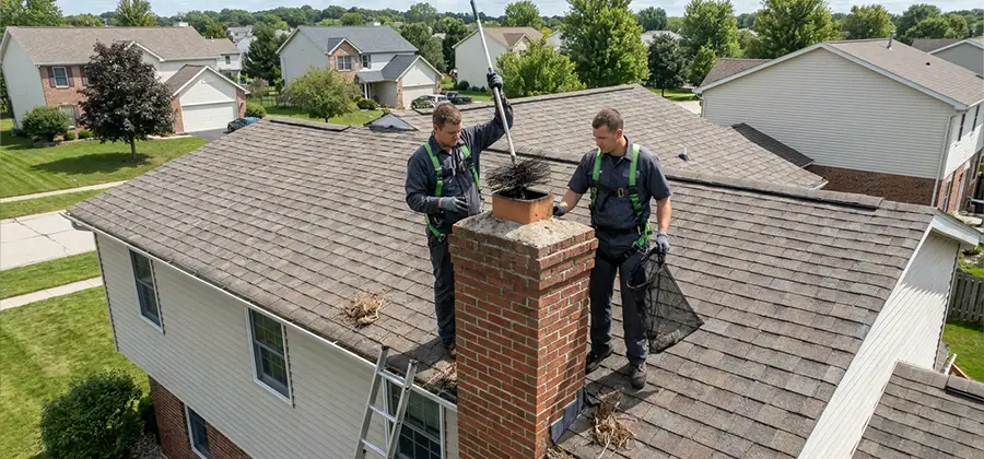 Bird Removal From Chimney in White City
