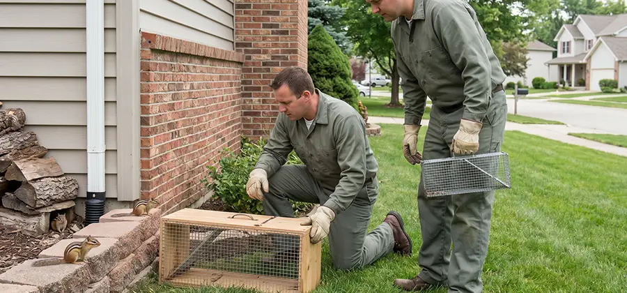 Remove Chipmunks From Yard in White City