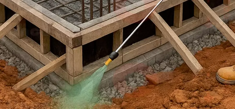 Foundation Slab Termite Treatment in White City